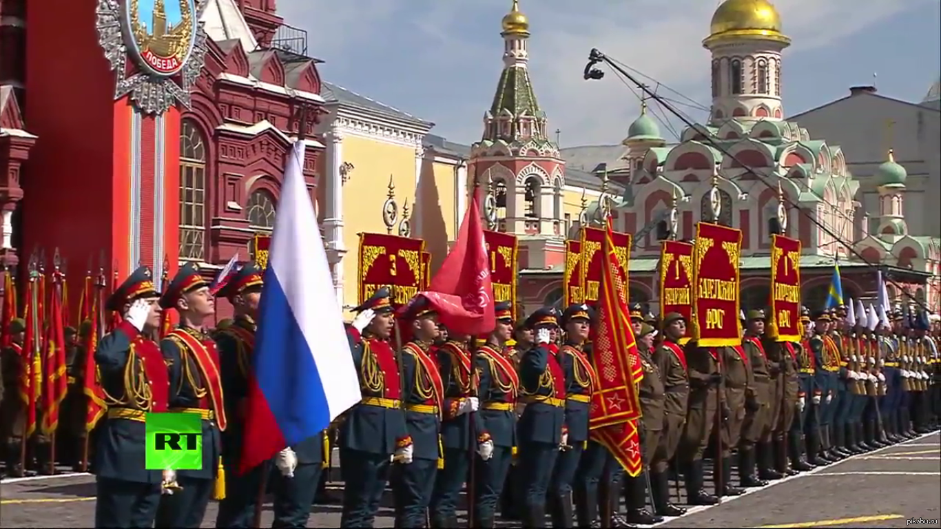 Fine! - The soldiers, Flag, Flag, Failure, Victory parade