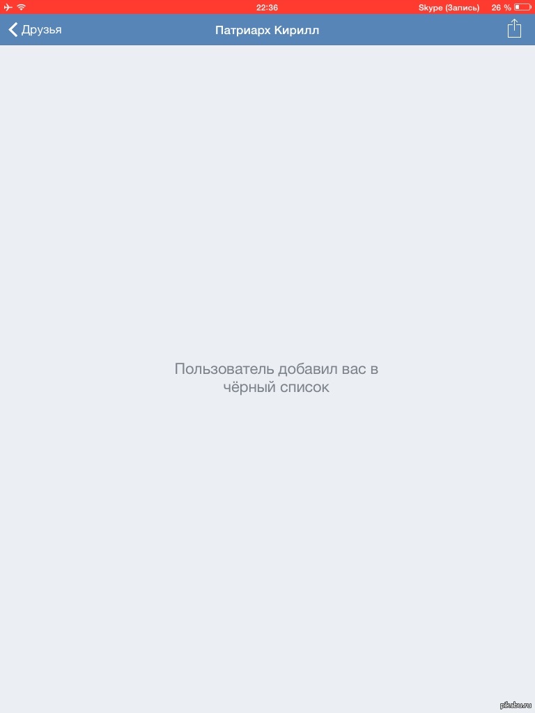 Как добавить пользователя в черный список. Как добавить пользователя в черный список