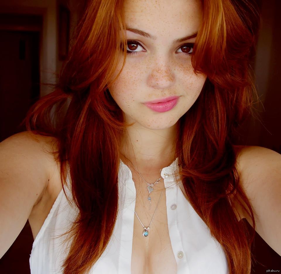 Redhead female girl pics