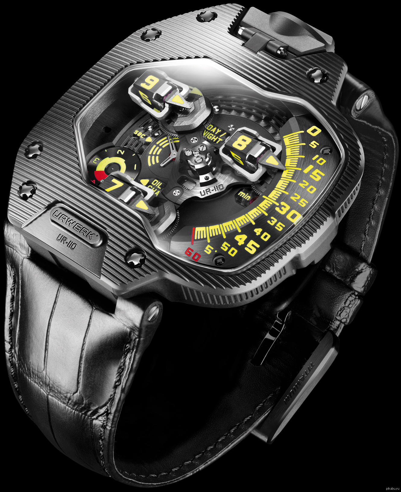 Часы компании. Наручные часы Urwerk ur-110 Torpedo. Urwerk 110. Часы Урверк ур110. Часы Urwerk 03.