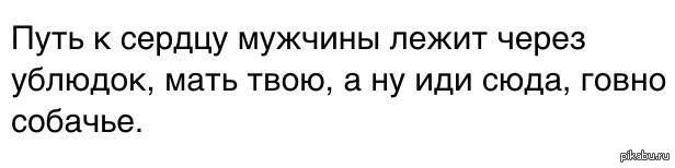 Лежит через. Путь к сердцу мужчины лежит через. Путь к сердцу мужчины фраза. Путь к сердцу девушки лежит через. Путь к сердцу мужчины прикол.