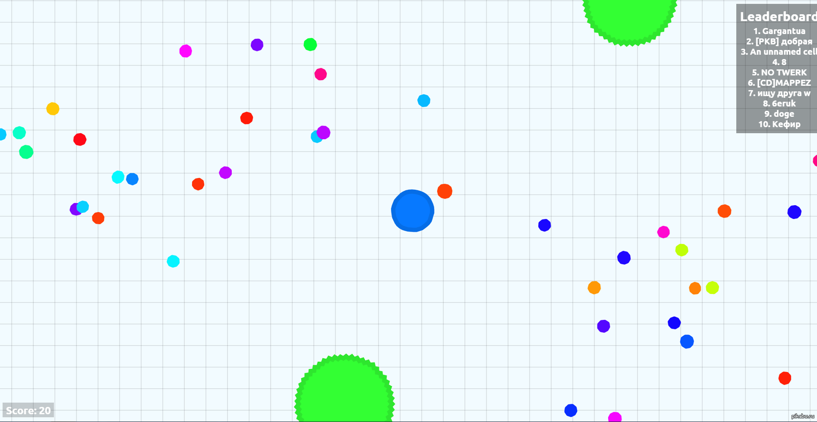 Agar.io | Пикабу