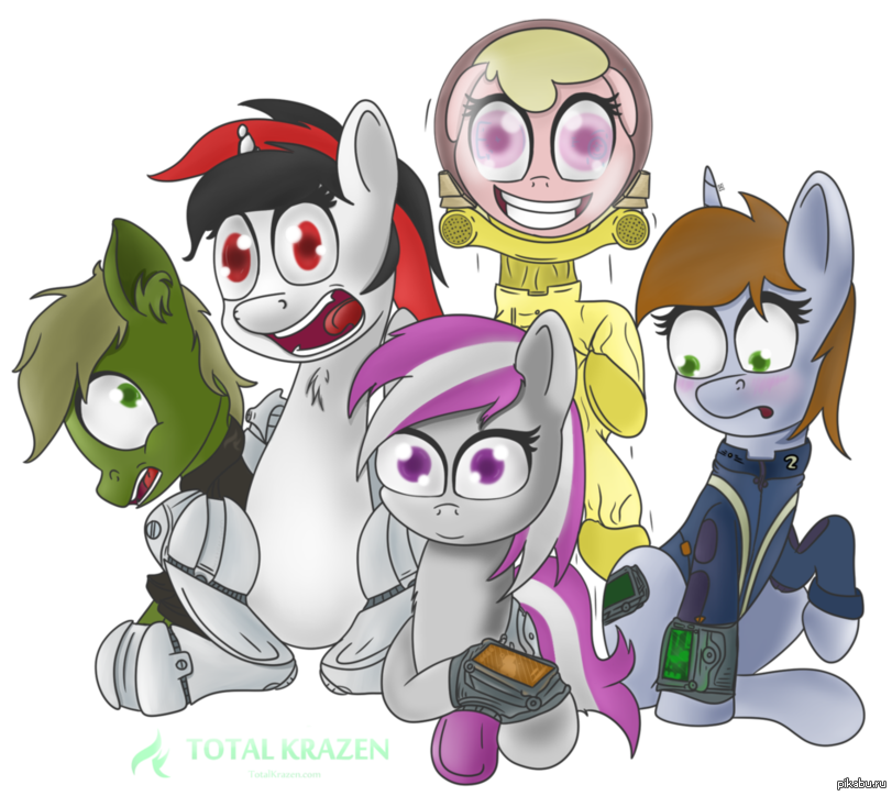 Equestria Heroes. - My Little Pony, Fallout: Equestria, PonyArt