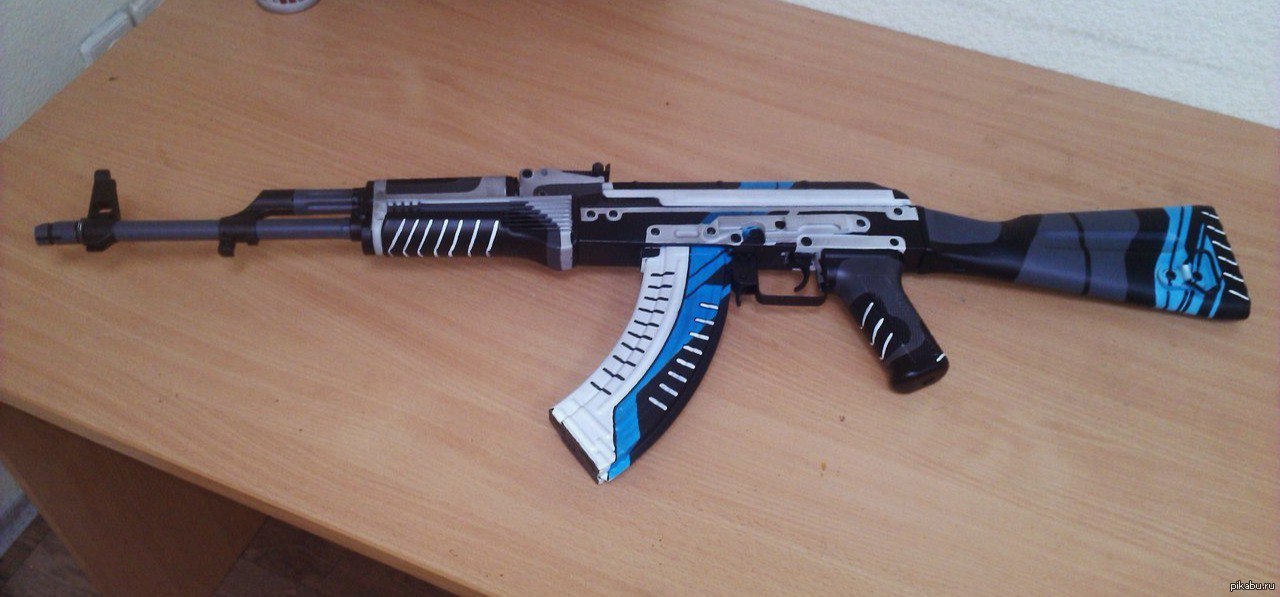 AK-47 Вулкан (Наклейки) by Цветик:D