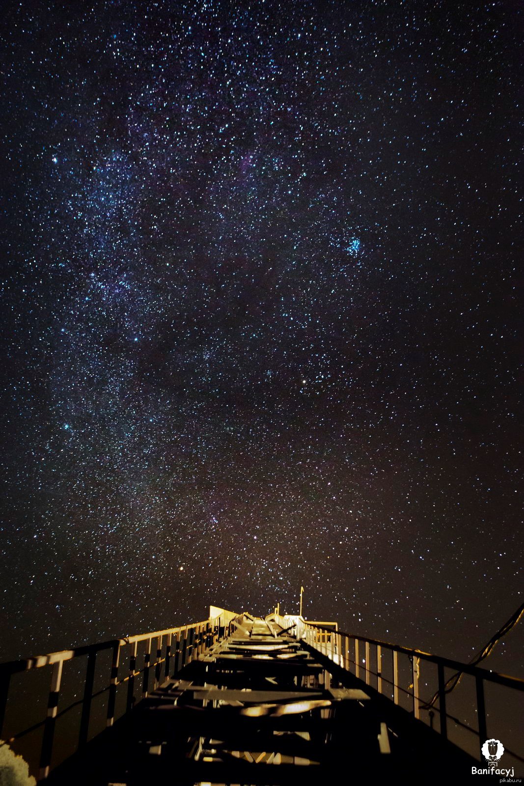 Quarry Obukhovichi. 15 km. from Grodno. - My, Republic of Belarus, Grodno, Night, Stars, Starry sky