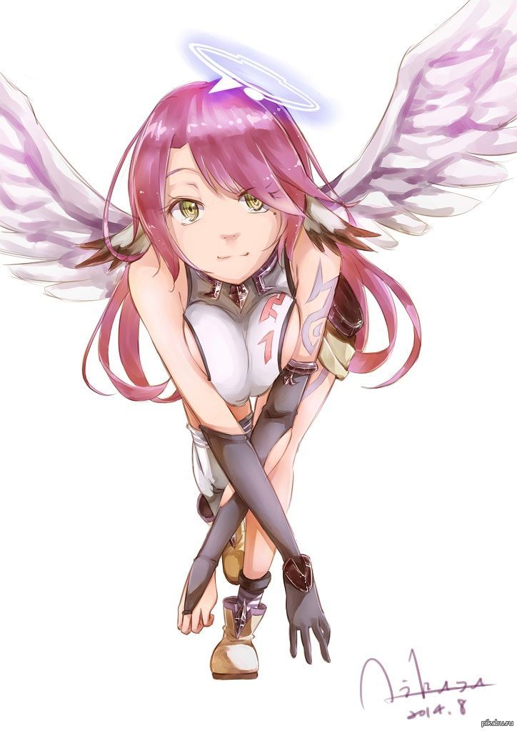 Jibril - Аниме, Арт, Anime Art, No game no Life, Jibril