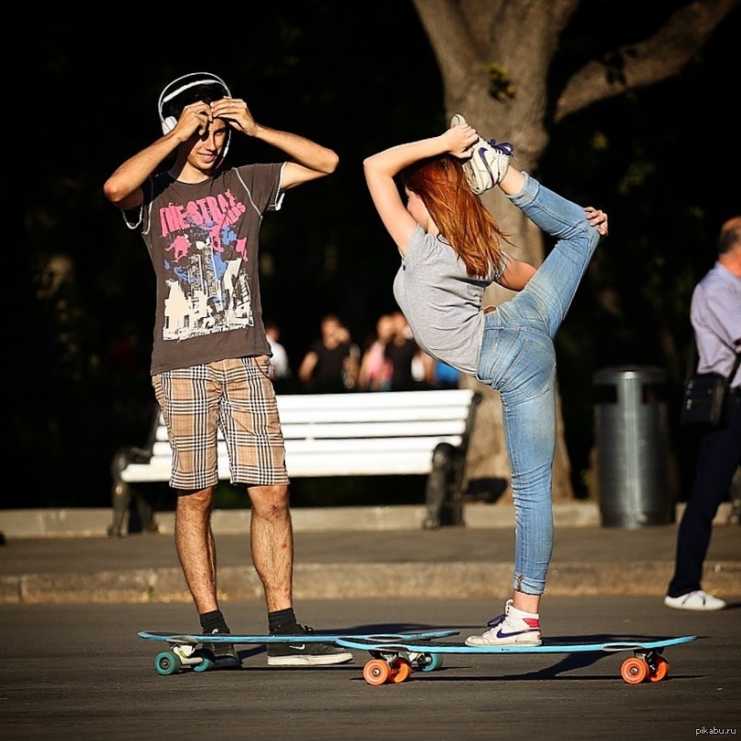 Just street art. - Skate, Longboard, Plastic, Redheads