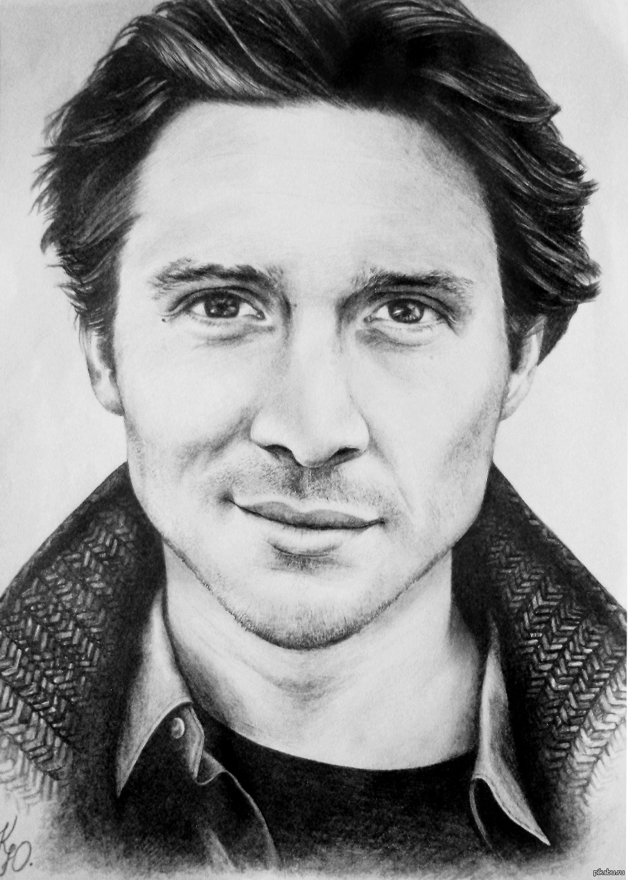 David Oakes (known for playing Juan on The Borgias) - My, Pencil drawing, Borgia, Actors and actresses, Creation, My