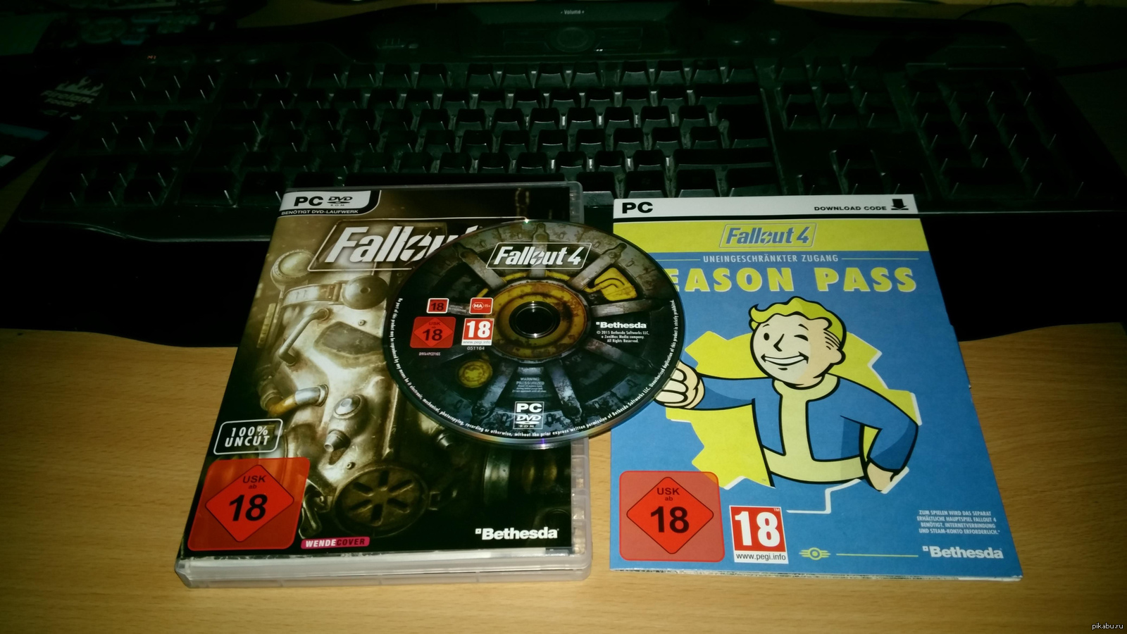 Fallout 4 диск лицензия
