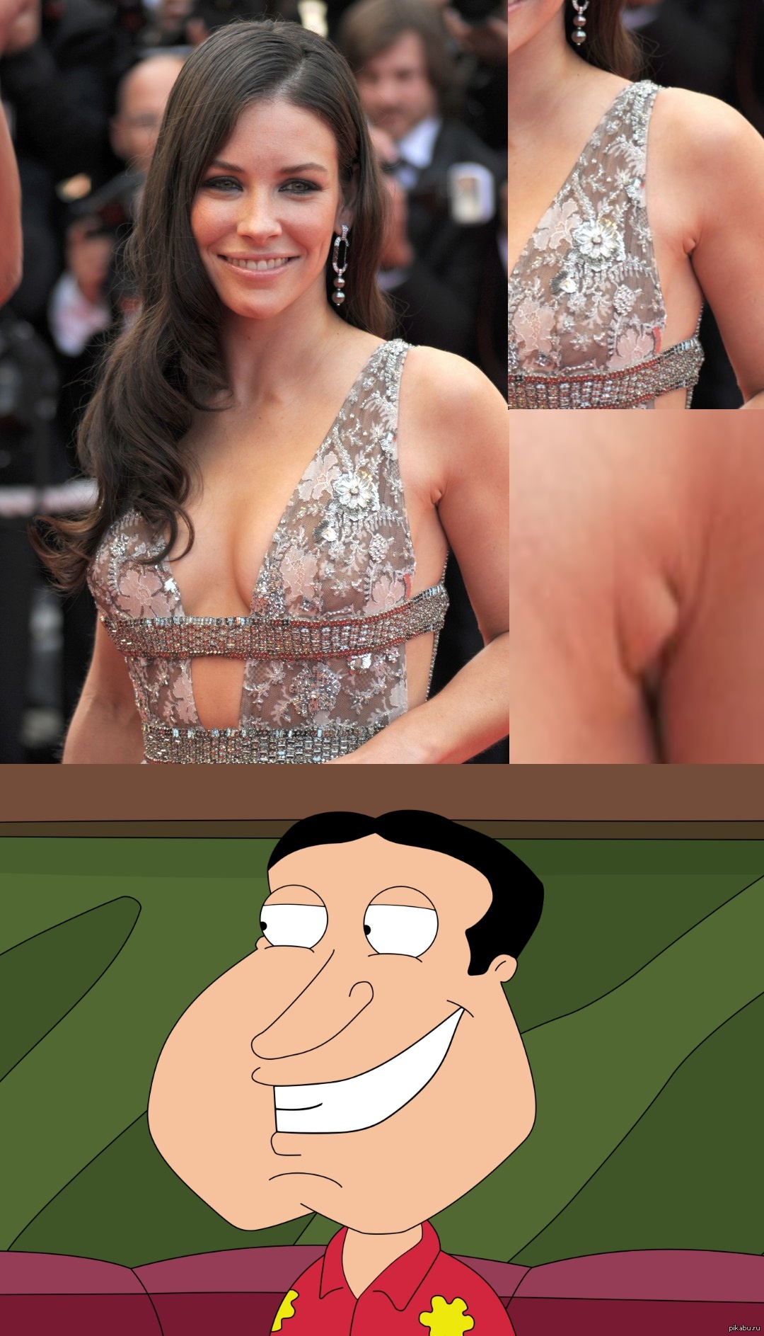 Quagmire approves - NSFW, Evangeline Lilly, Fail, Photo, Glenn Quagmire