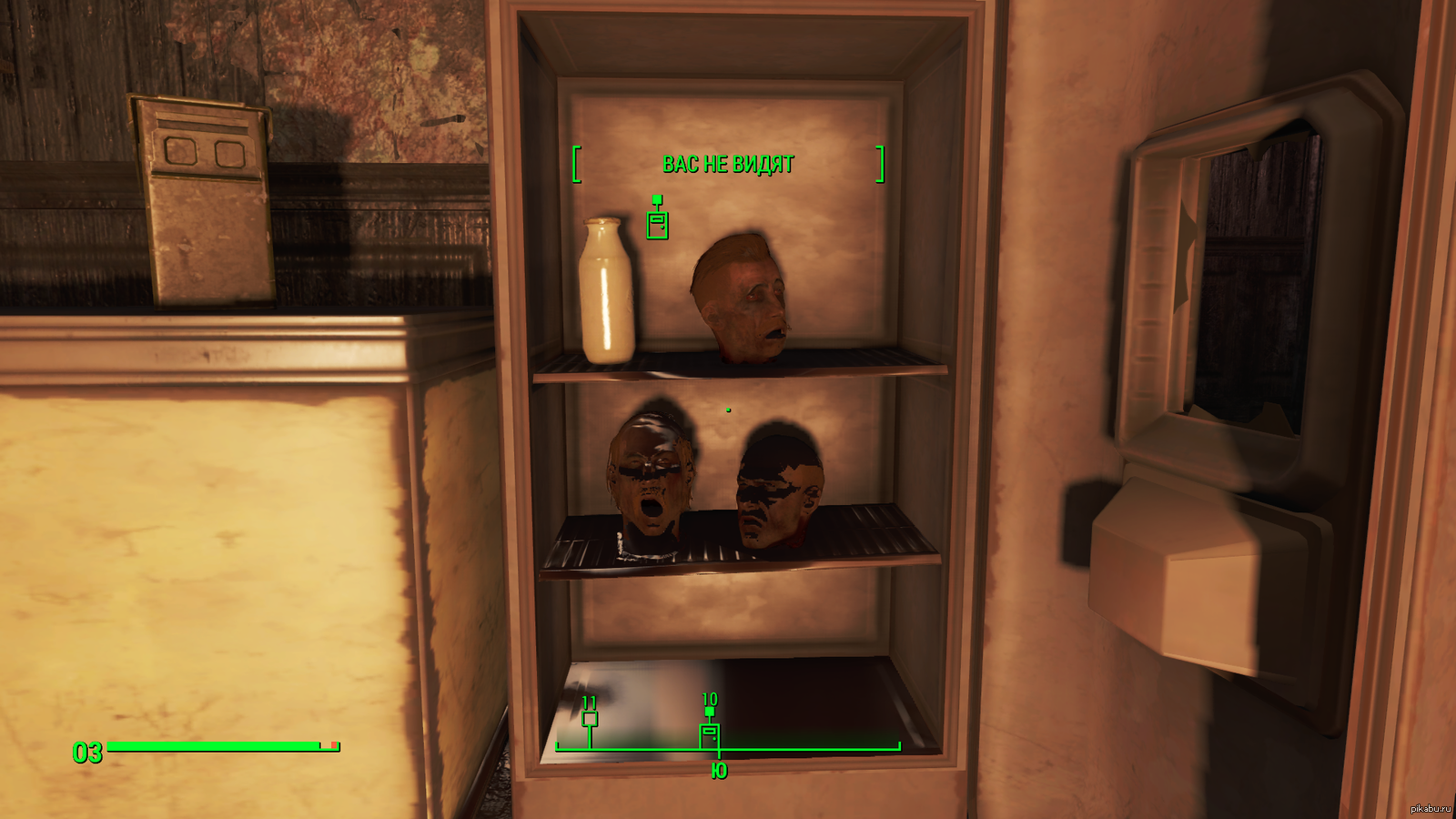 Fallout 4 мальчик в холодильнике на карте фото 17