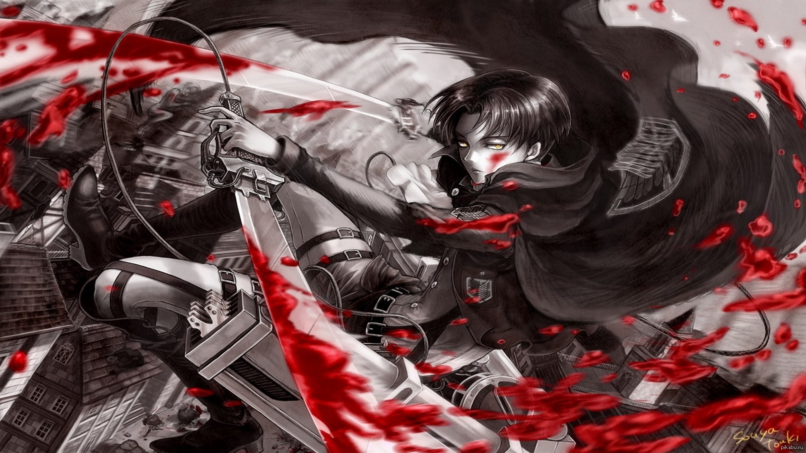 Levi ackerman art