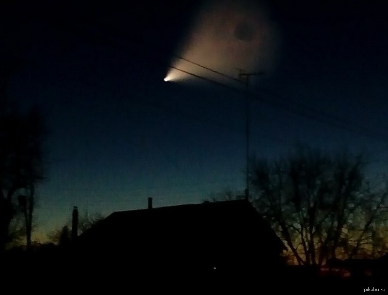 UFO in Tyumen In response to - Tyumen, Topol M