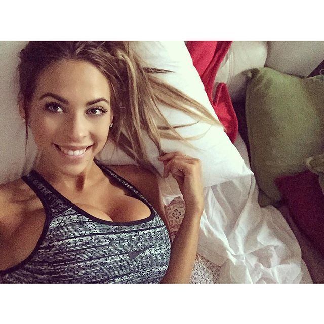 Sports girls. Renee Gangell - NSFW, Sport, Girls, Sports girls, Good body, Fitonyashka, Longpost, Selfie