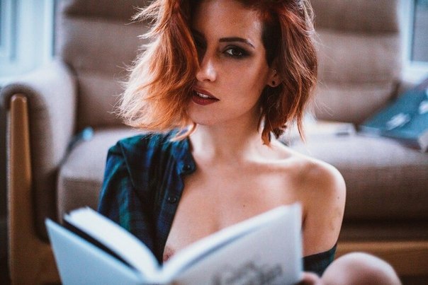 Reading - NSFW, Books, Girls, Tattoo, Boobs, Longpost