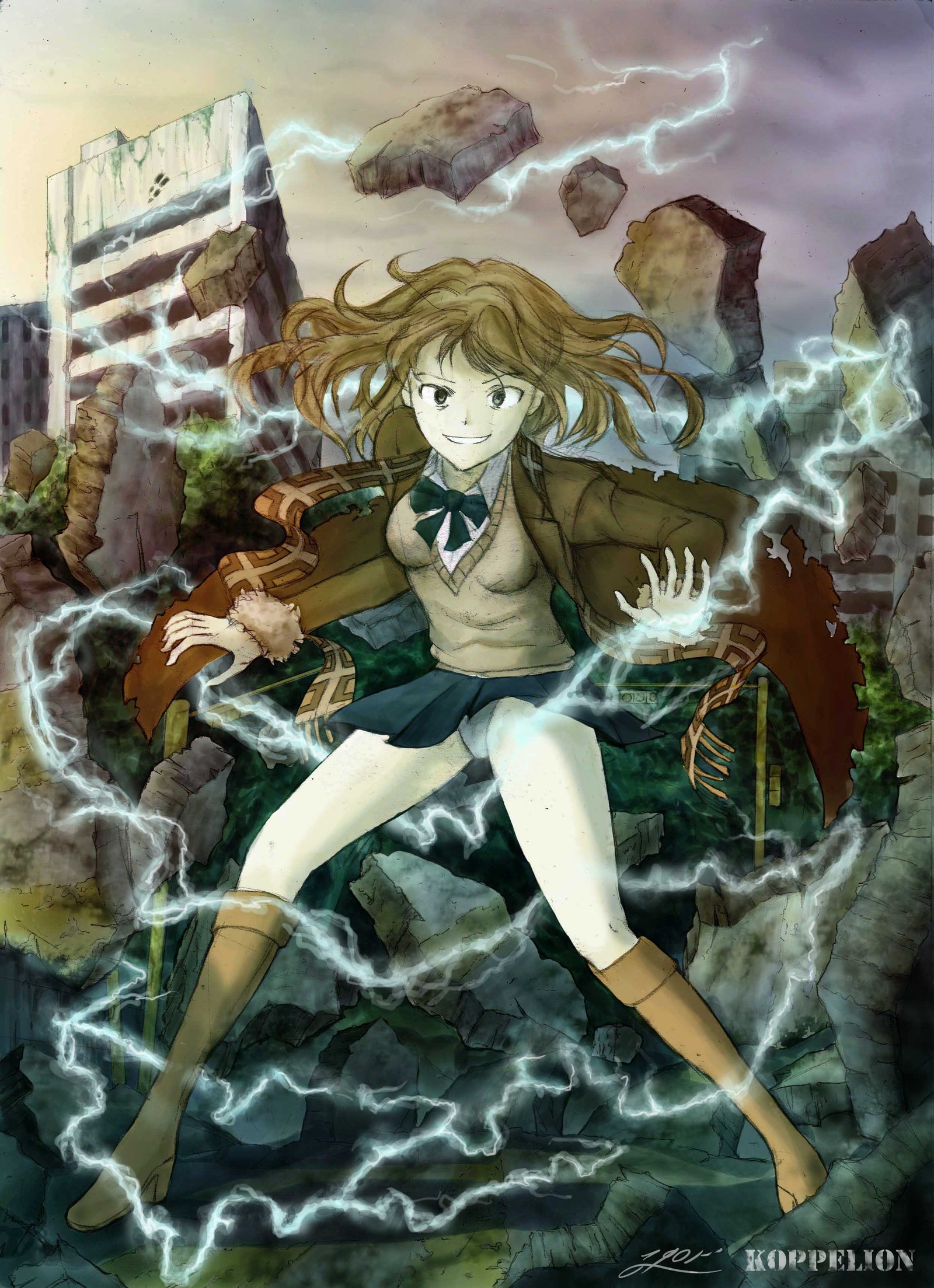 Anime Art - Coppelion | Пикабу