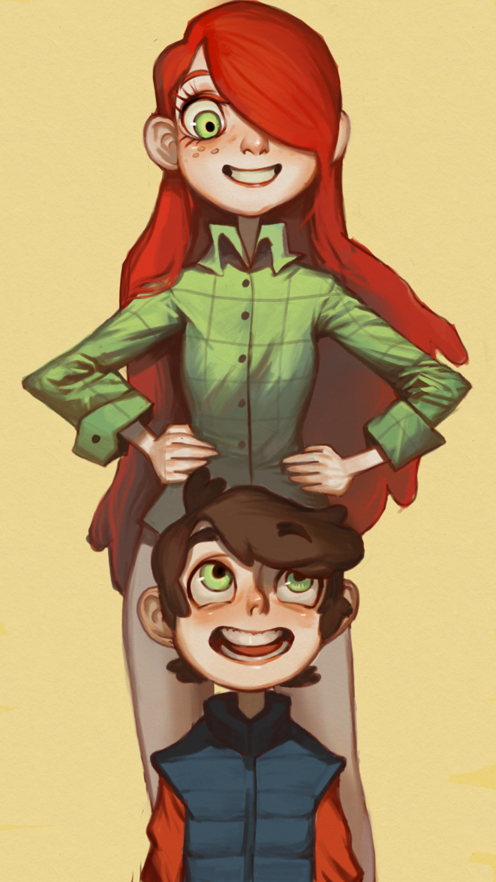 Wendy and Dipper - Gravity falls, Dipper, , Dipper pines, Wendy corduroy