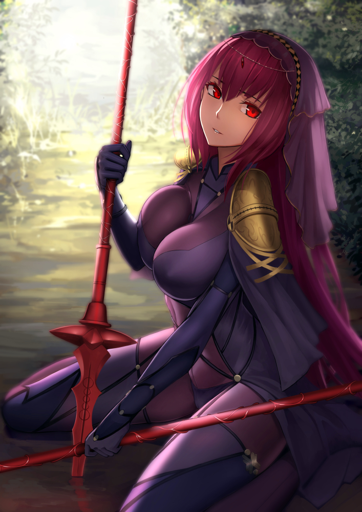 Scathach - NSFW, Anime art, Anime, Fate, Fate grand order, Fate-stay night, Scathach