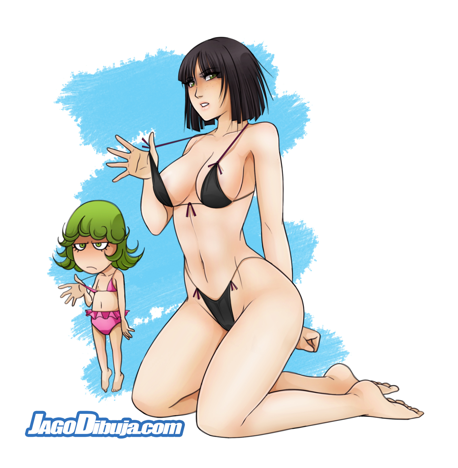 Fubuki Summer - NSFW, Jago, Jagoart, Fubuki, Art