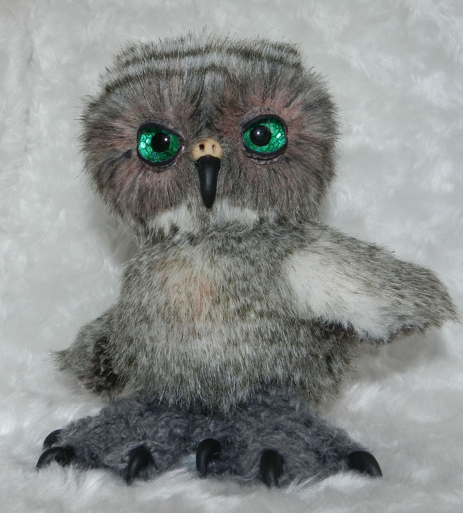 Handmade owlet - My, Author's toy, Owlets, Handmade, Souvenirs, Dragonita