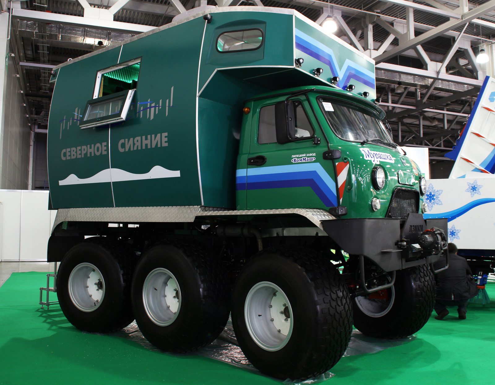 Russian all-terrain vehicle-camper Goosebump - goosebumps, Camper, All-terrain vehicle, Russia, Video