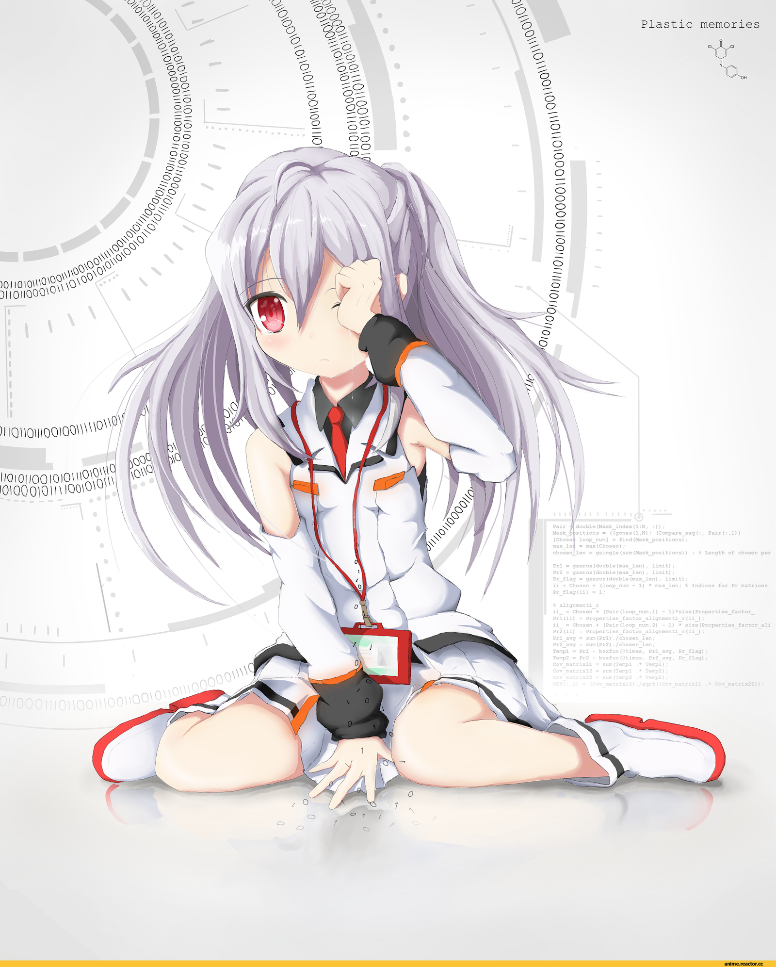 Подборка артов, подстать постерам #51 - Plastic Memories | Пикабу