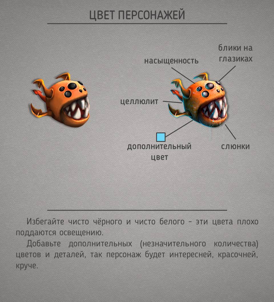 Подходы и методы в разработке визуального стиля игрового проекта. Часть 2 |  Пикабу