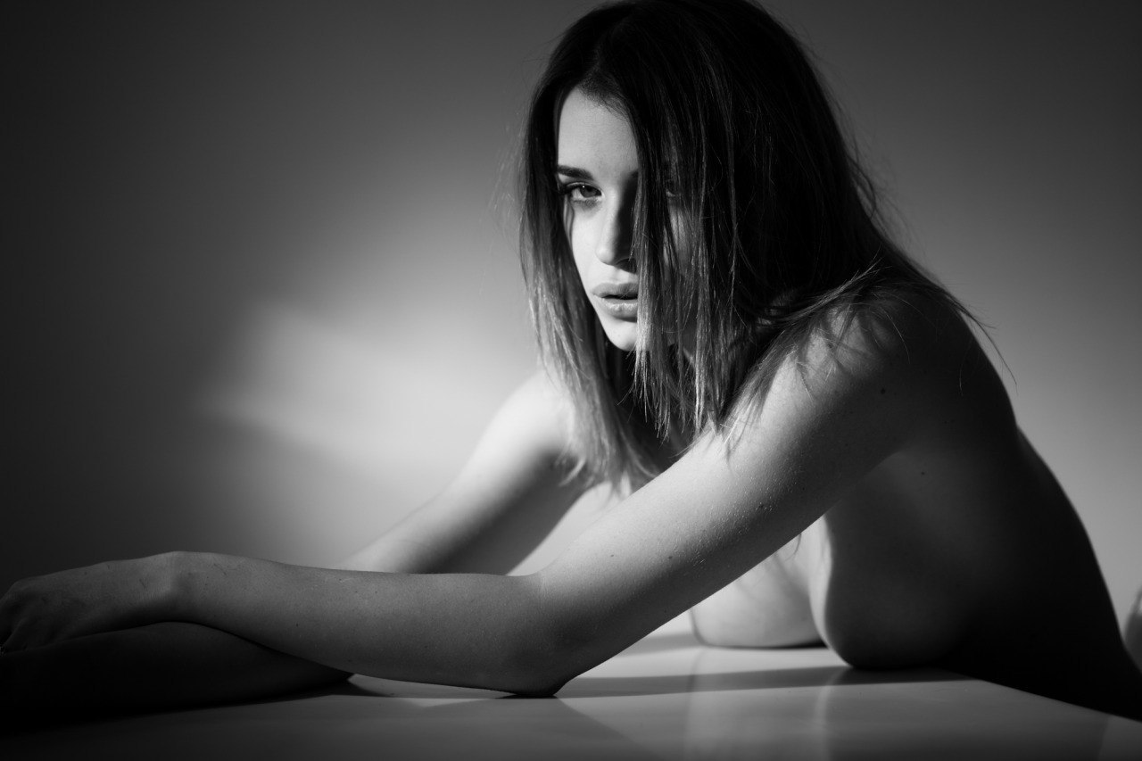 For the evening bw - NSFW, 18+, Girls, Photo, Figure, Longpost