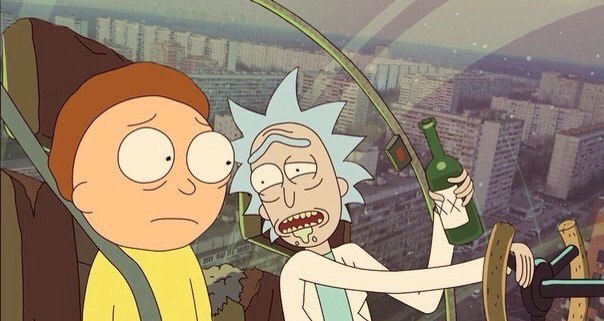 Рик И Морти В России | Пикабу