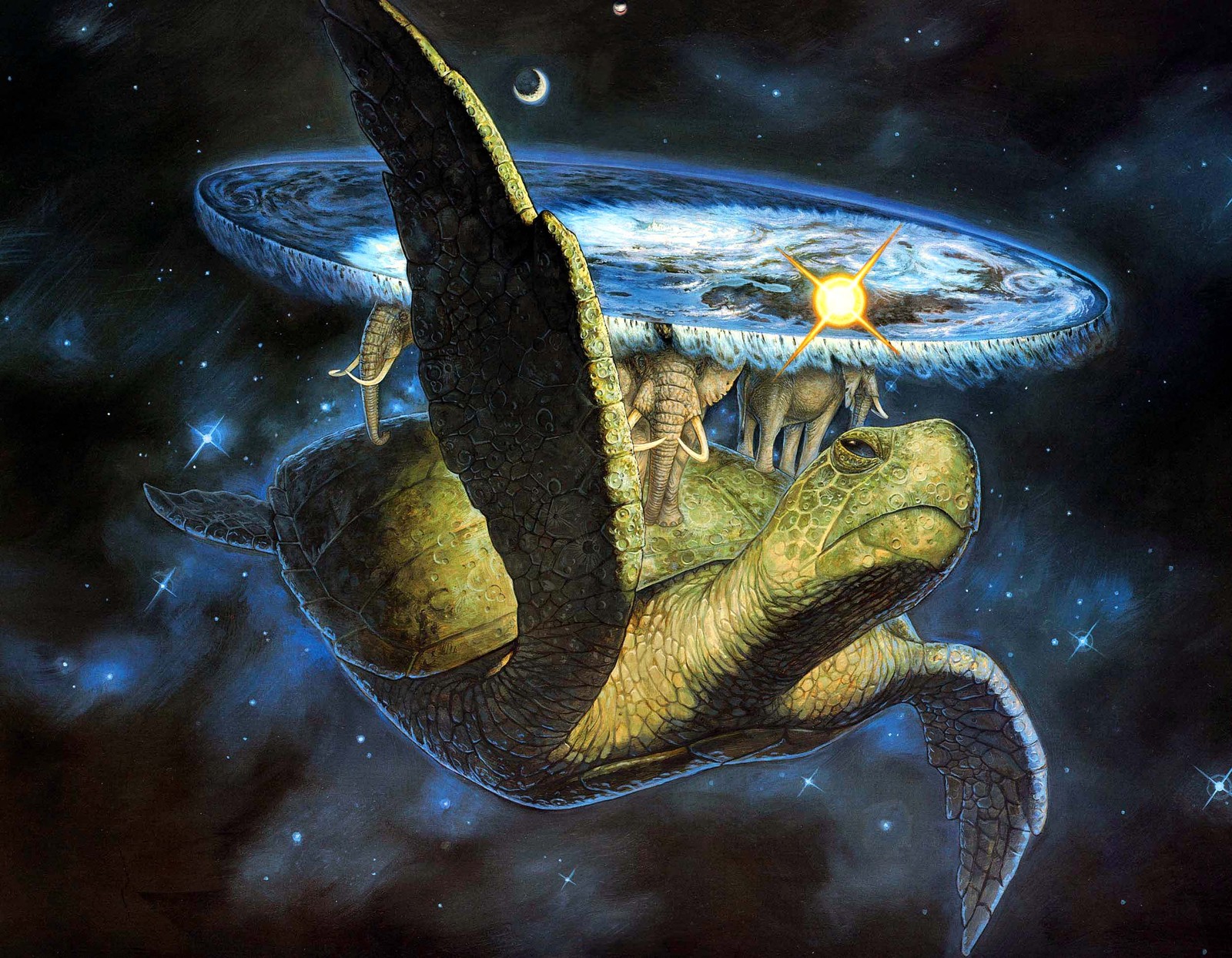 Terry Pratchett's Discworld - My, Book Review, Flat world, Fantasy, Terry Pratchett