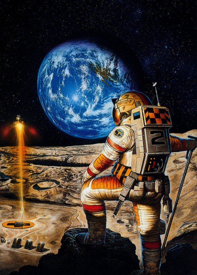 Illustrator Bob Eggleton - Bob Eggleton, Art, Science fiction, Space, Longpost