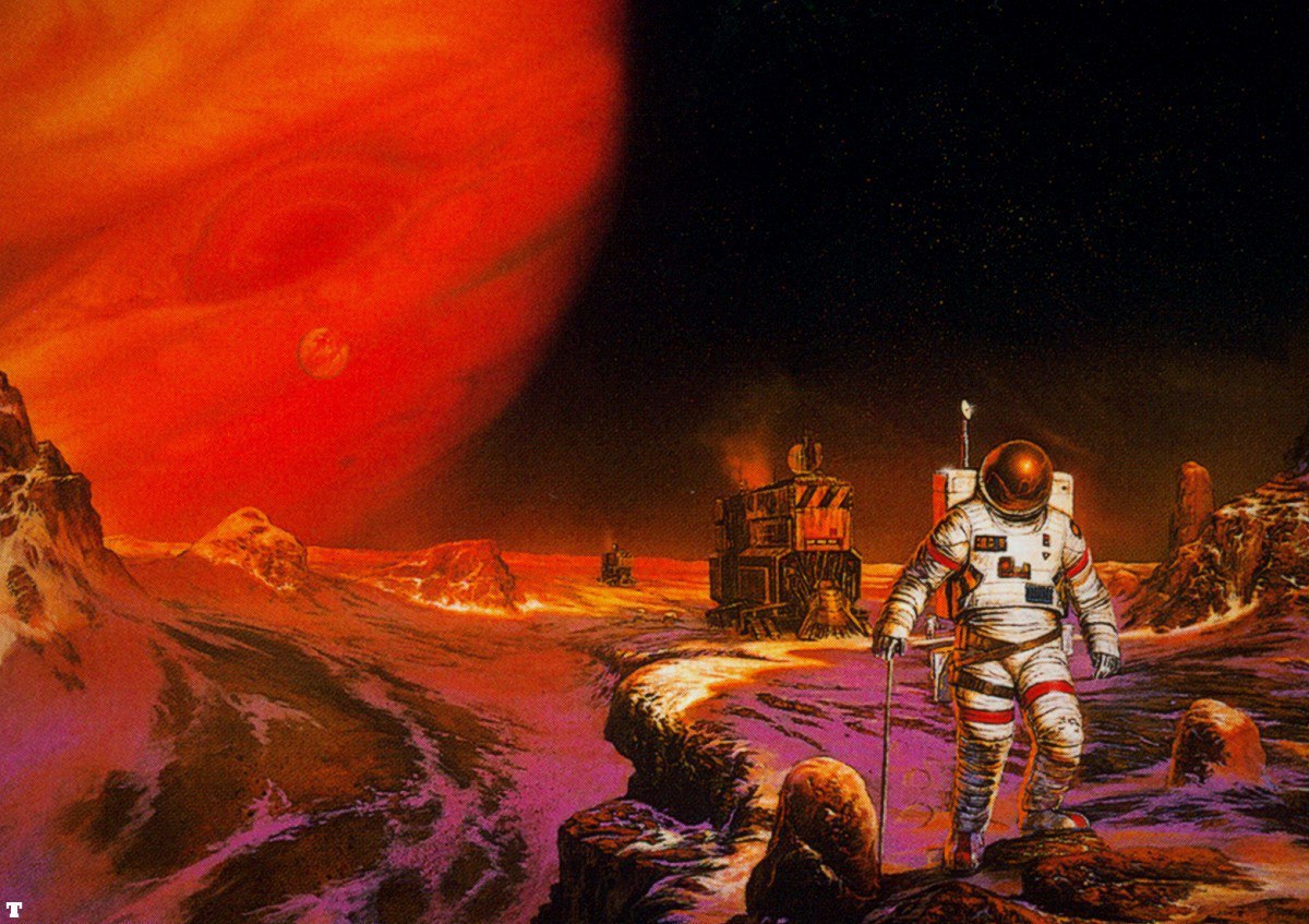 Illustrator Bob Eggleton - Bob Eggleton, Art, Science fiction, Space, Longpost