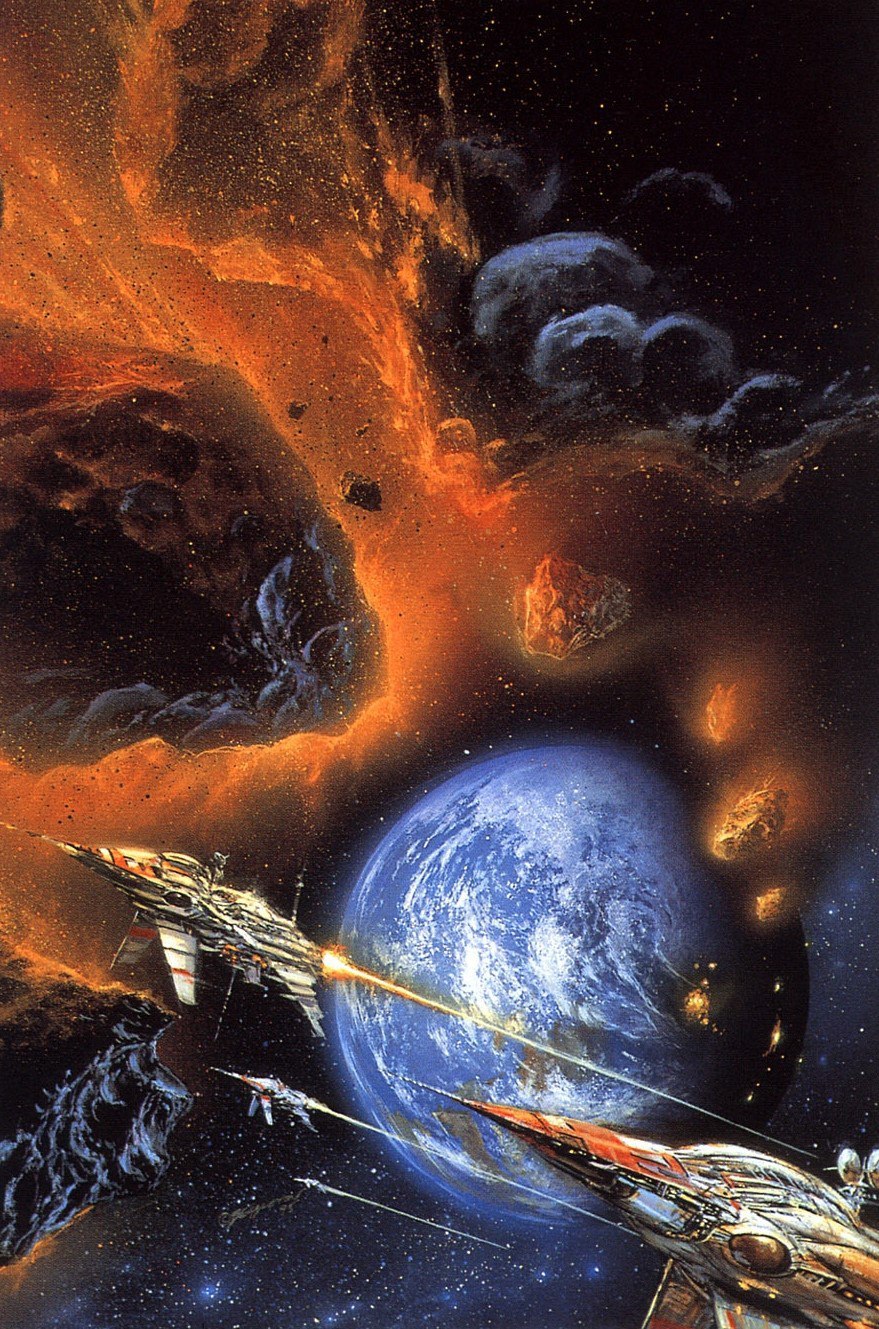 Illustrator Bob Eggleton - Bob Eggleton, Art, Science fiction, Space, Longpost