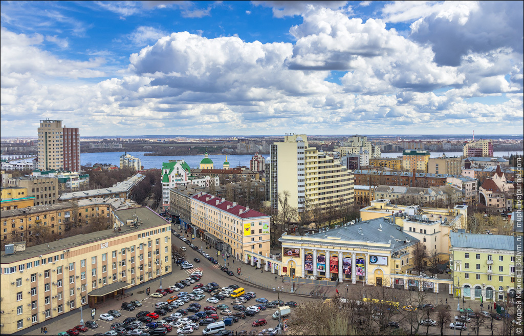 Город воронеж работает. Воронеж панорама улиц. Центр. Ул Кольцова Воронеж. Революционная панорама.