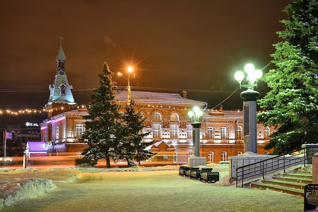 Вечерний омск фото