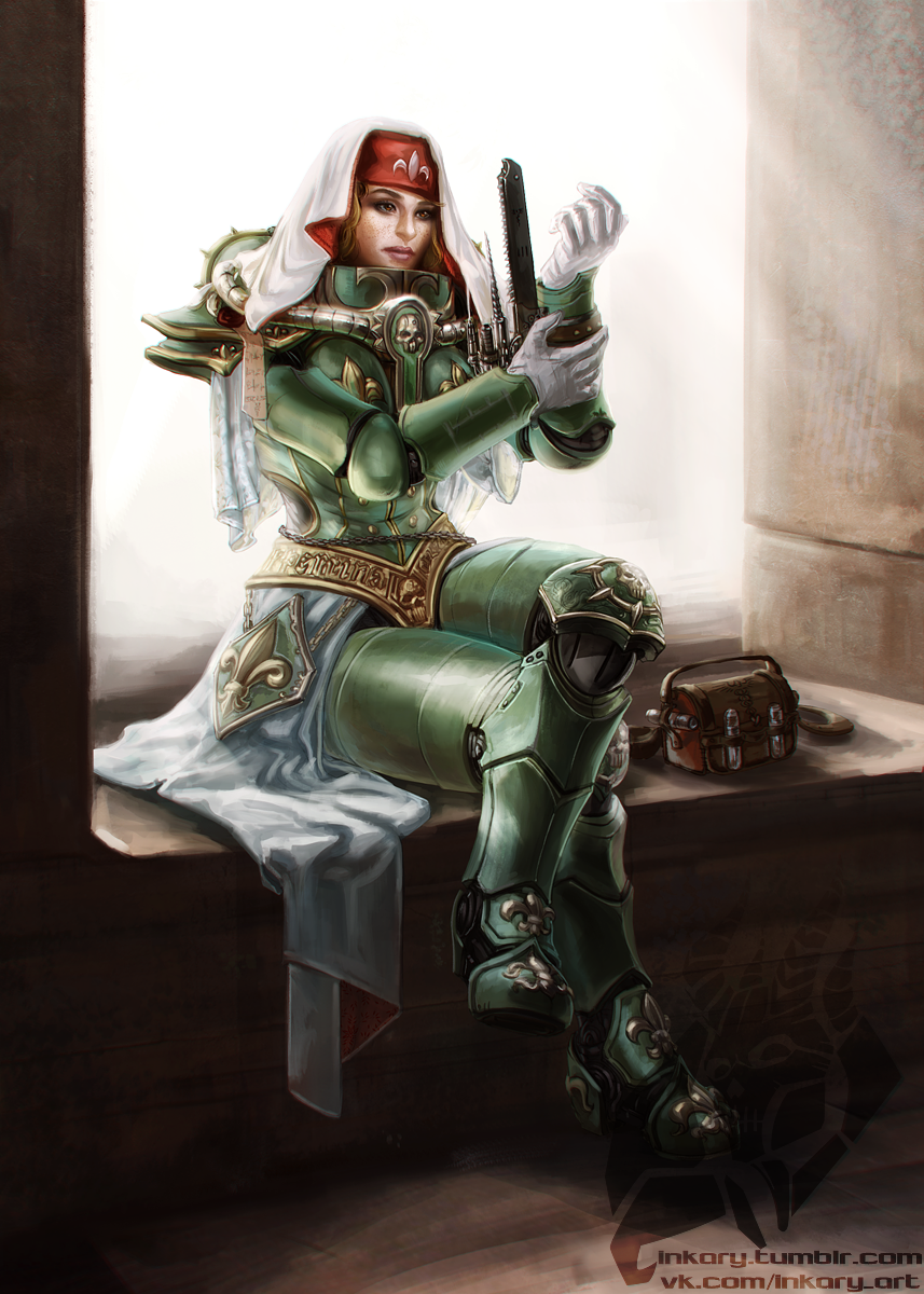 Adepta Sororitas - Warhammer 40k, Warhammer, Images, Art, Sisters of battle, Adepta Sororitas, Fantasy, Longpost