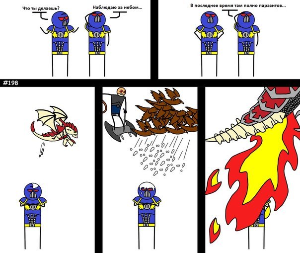 The day did not go well - Warhammer 40k, Wobbly model syndrome, Comics, Images, Heldrake