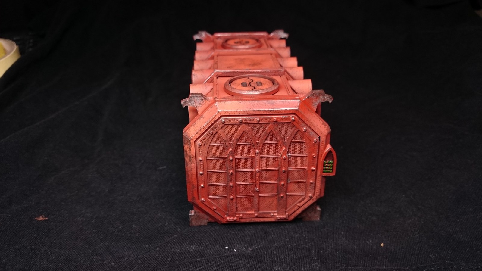 DIY cheap munitorum container - My, Warhammer 40k, Wh miniatures, Wh painting, Painting miniatures, Miniature, Terrane, Longpost