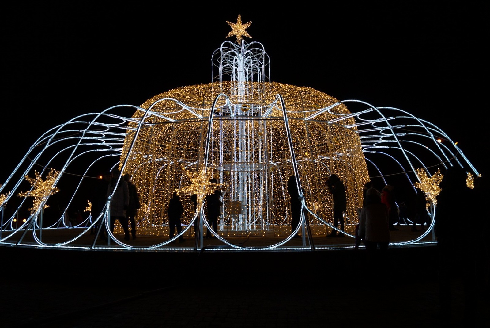 winter fountain - My, Travel across Russia, The photo, For evaluation, Longpost