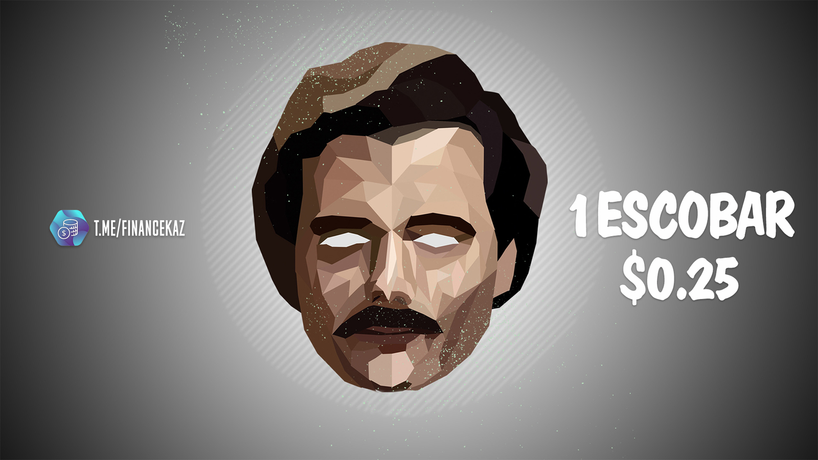 Escobar with us! - Pablo Escobar, USA, Cryptocurrency, Donald Trump