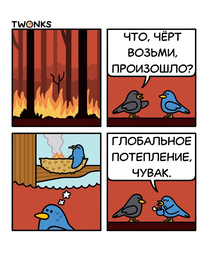 Птицы