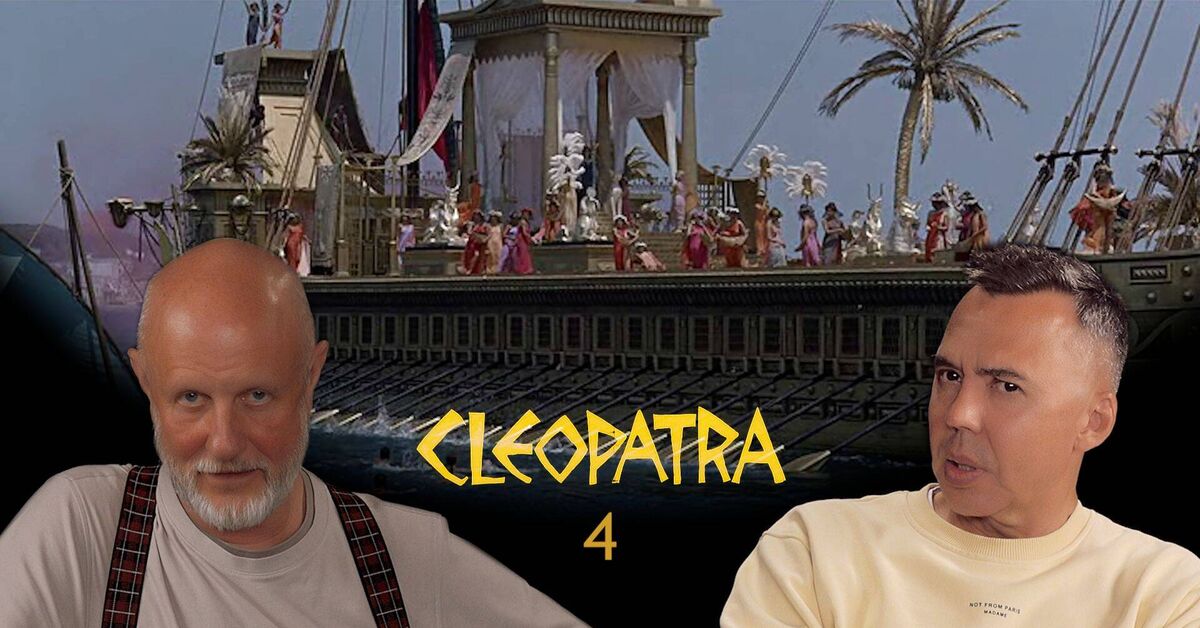 Cleopatra, Part 4: Journey down the Nile - Series Cleopatra, My, Video, Rutube, Movie review, Cleopatra, 1963, Peplum, Elizabeth Taylor, Spoiler, History (science), Military history, Ancient Rome, Ancient Egypt, Alexandria, Guy Julius Caesar, Gnaeus Pompey, Nauchpop, Civilization, Negative, Critical thinking, Dmitry Puchkov, John Shemyakin