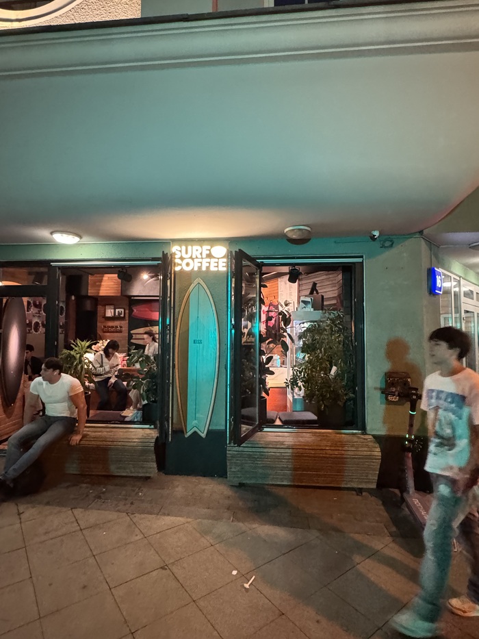 Центр Москвы , кафе Surf на Мясницкой. Приятного аппетита