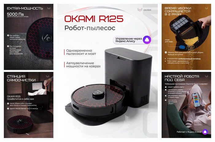 OKAMI R125 ����� �������, ����� ������� � ������� ������� 5000 ��, ����� ������� � ������, ������ ����� �������