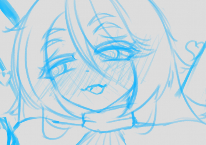 He's embarrassed :3