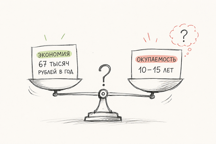 Если проект окупается 10–15 лет – зачем он нужен?