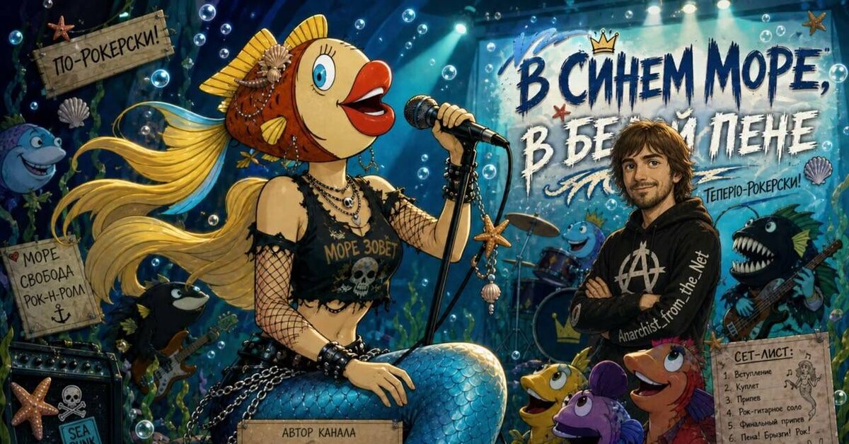 In the blue sea, in the white foam - Artificial Intelligence, Anahit Kanachyan, Video, Youtube