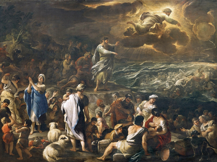 "������� ����� ������� ����" (Passaggio del Mar Rosso), ���������� ����� 1681�1682