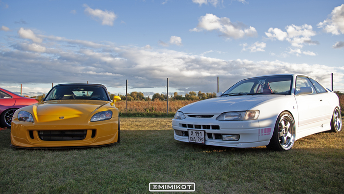 Honda S2000 и Toyota Levin