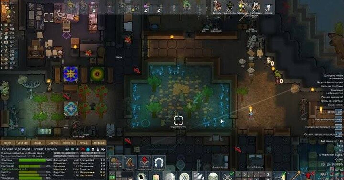 Attempt n.2 ~ rimworld - battle against the sloth horde #rimworld - Series Rimworld Elves40k, Стратегия, RPG, Games, Rimworld, Magic, Video, Video VK